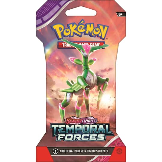 Pokmon Trading Card Game Scarlet & Violet Temporal Forces Booster Pack | Michaels Pokmon Trading Card Game Scarlet & Violet Temporal Forces Booster Pack | Michaels